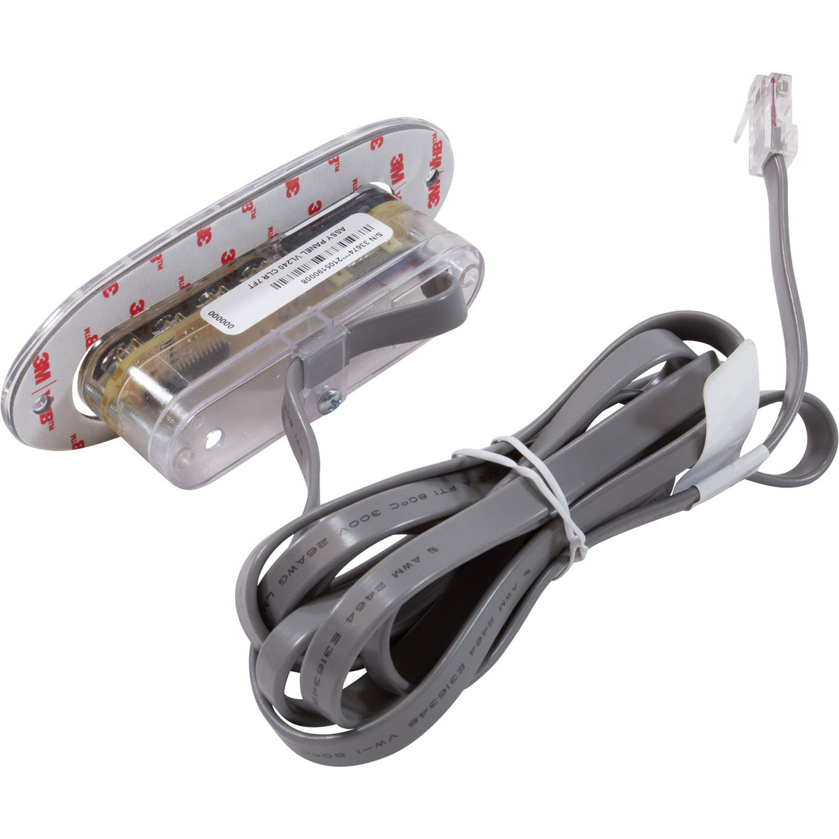 Topside Only, BWG VL240, 4 Button, Clear