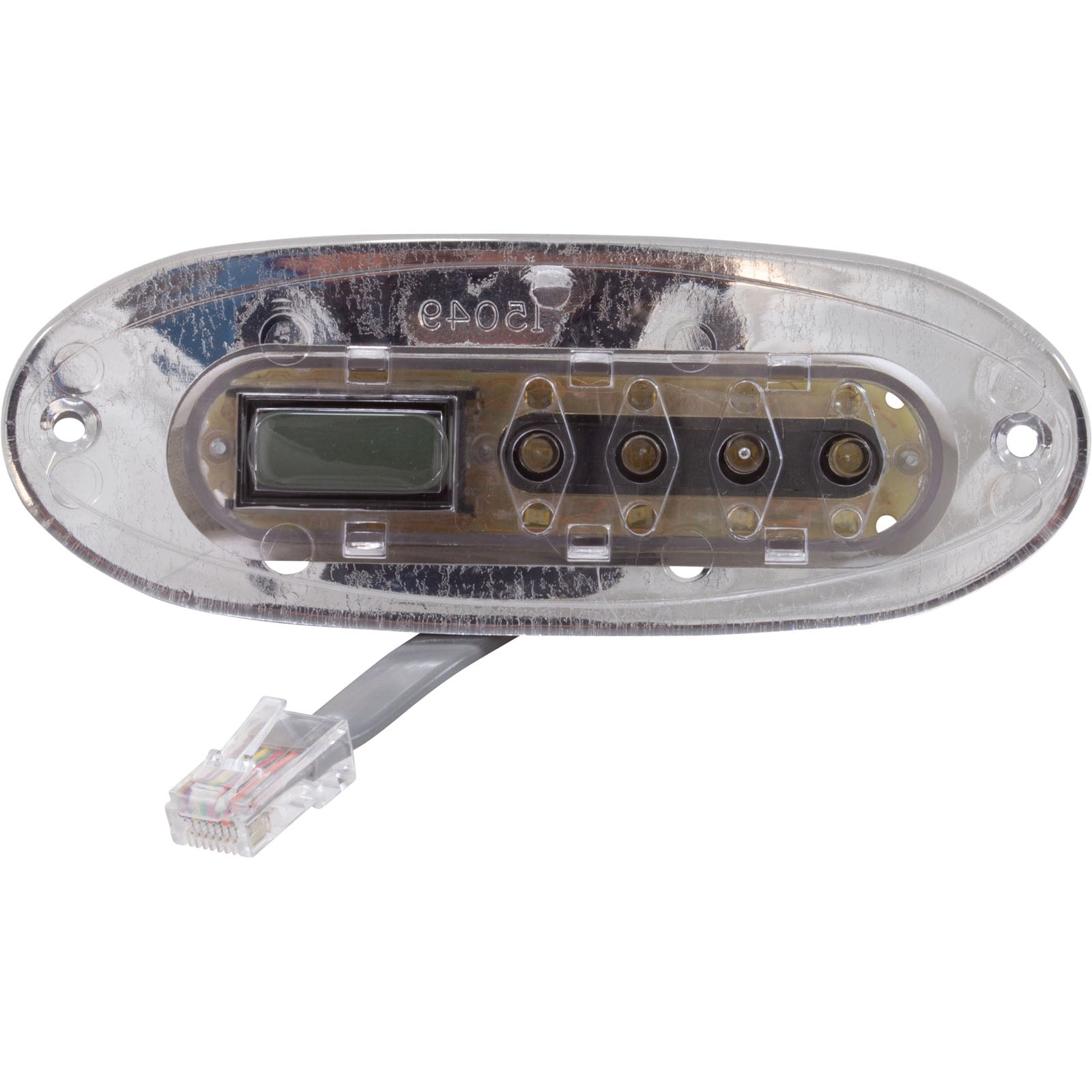 Topside Only, BWG VL240, 4 Button, Clear