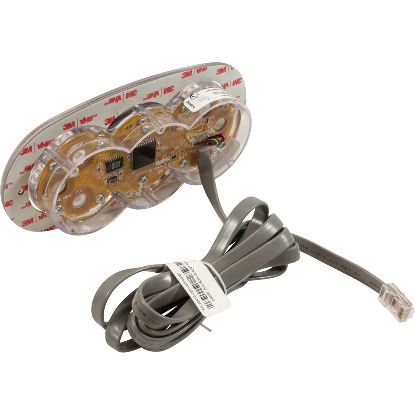 Topside, Balboa Water Group, VL406T, 4 Button, w/o Overlay