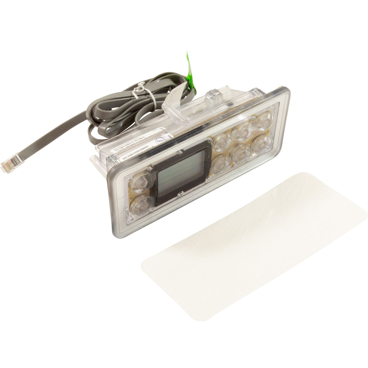 Topside, Balboa Water Group, VL801D, 8 Button, w/o Overlay