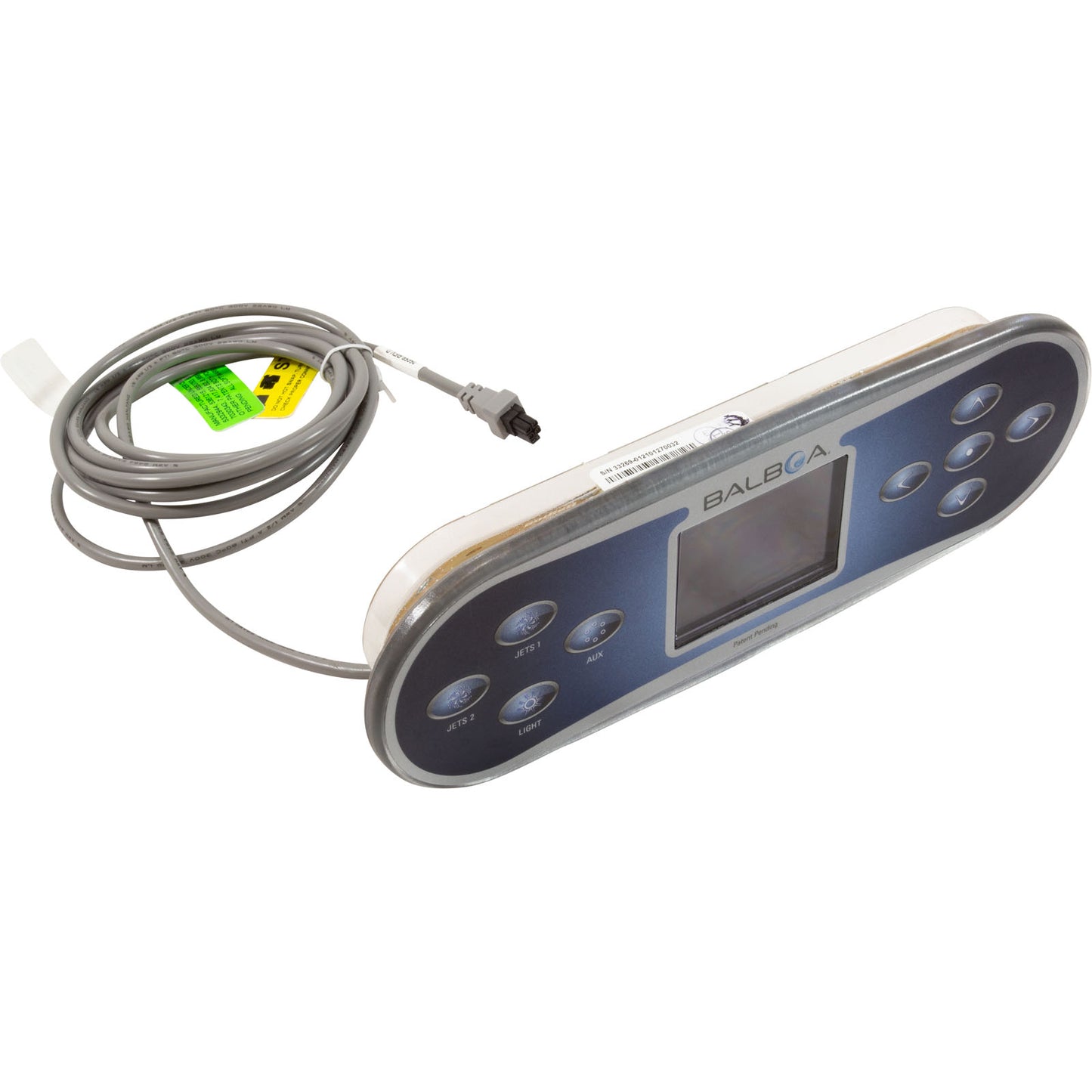 Topside, Balboa Water Group, TP800, Jet 1, Jet 2, Light, Aux