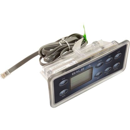 Topside, BWG VL801D, Prog/Mode/Warm/Cool/Time/Jets/Lt/Bl