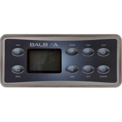 Topside, BWG VL801D, Prog/Mode/Warm/Cool/Time/Jets/Lt/Bl