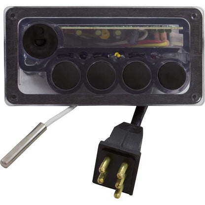 Topside, Tecmark Command Center, 4 Btn, 10ft Cord, w/o Overlay