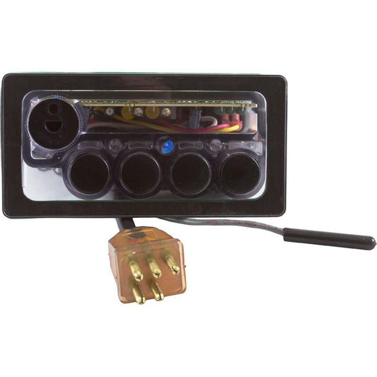 Topside, centre de commande Techmark, 4 boutons, 230 V, cordon de 6 pi