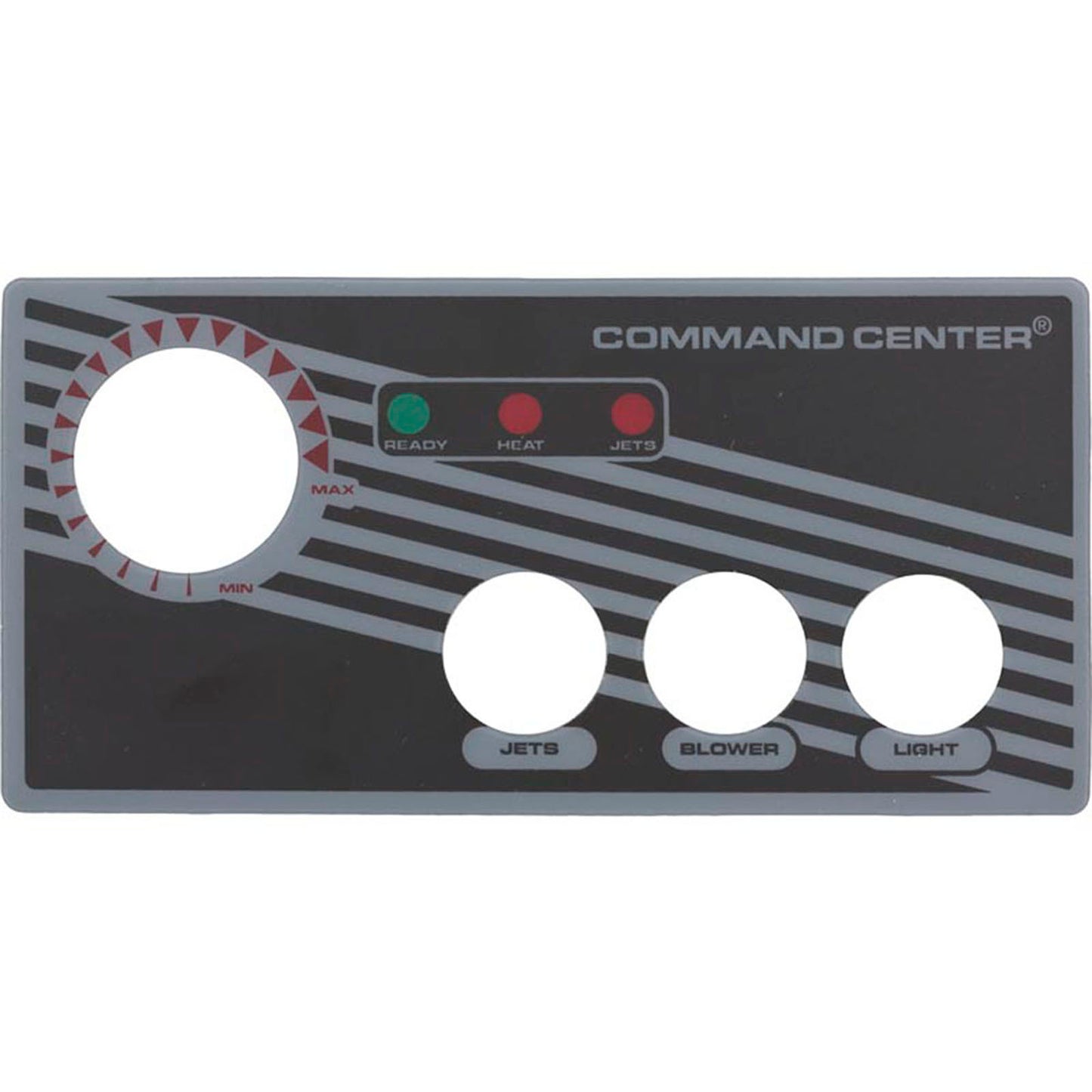 Overlay, Tecmark Command Center, 3 Button