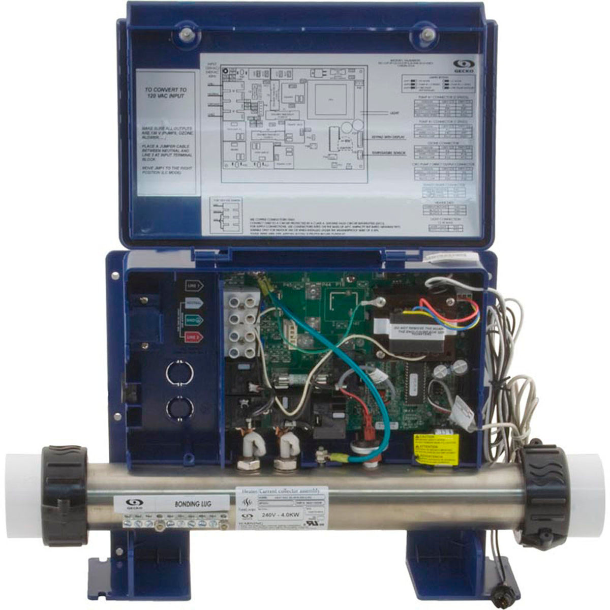 Control, Gecko S-Class, P1, Oz, L, 4.0kW, 115v/230v, TSC-9/K-9