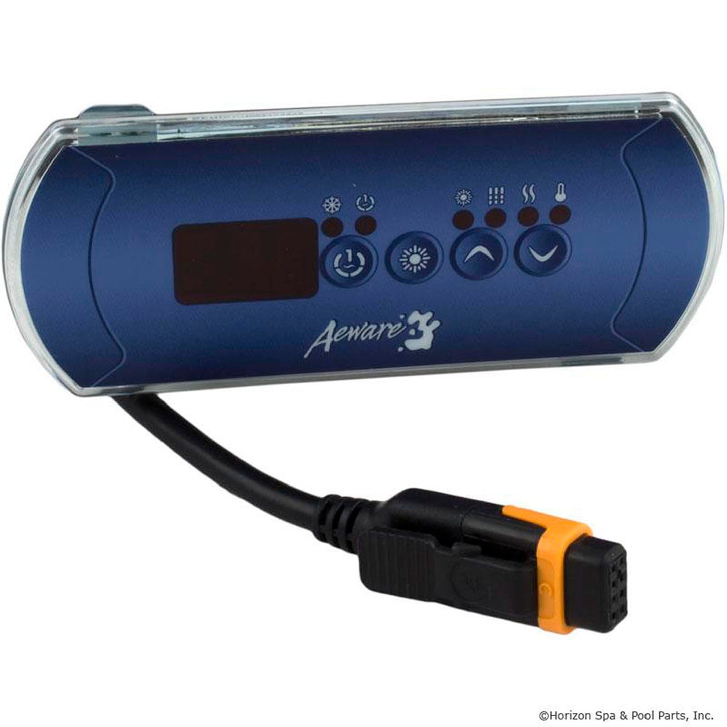 Parte superior, Gecko In.k200, 4 botones, 1 bomba, LED