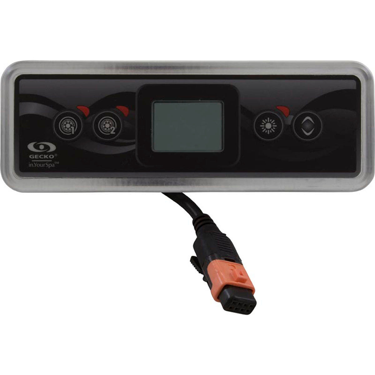 Topside, Gecko In.k300, 4Btn, P1/P2/Lt/Temp, w/Overlay, 10'Cord