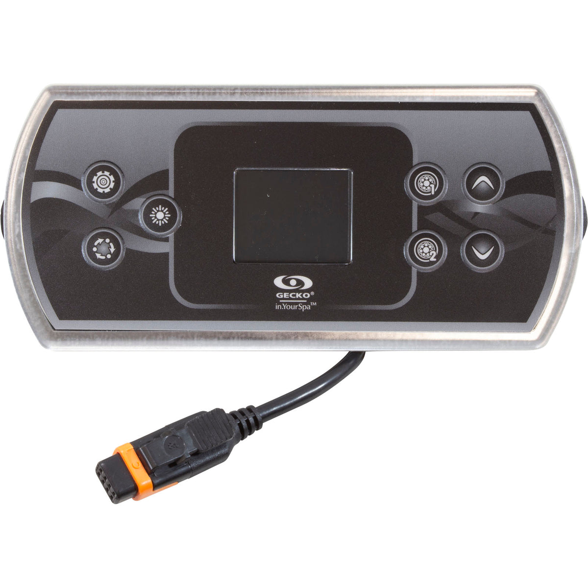 Topside, Gecko in.k500, 7 Buttons, Clear, with Overlay