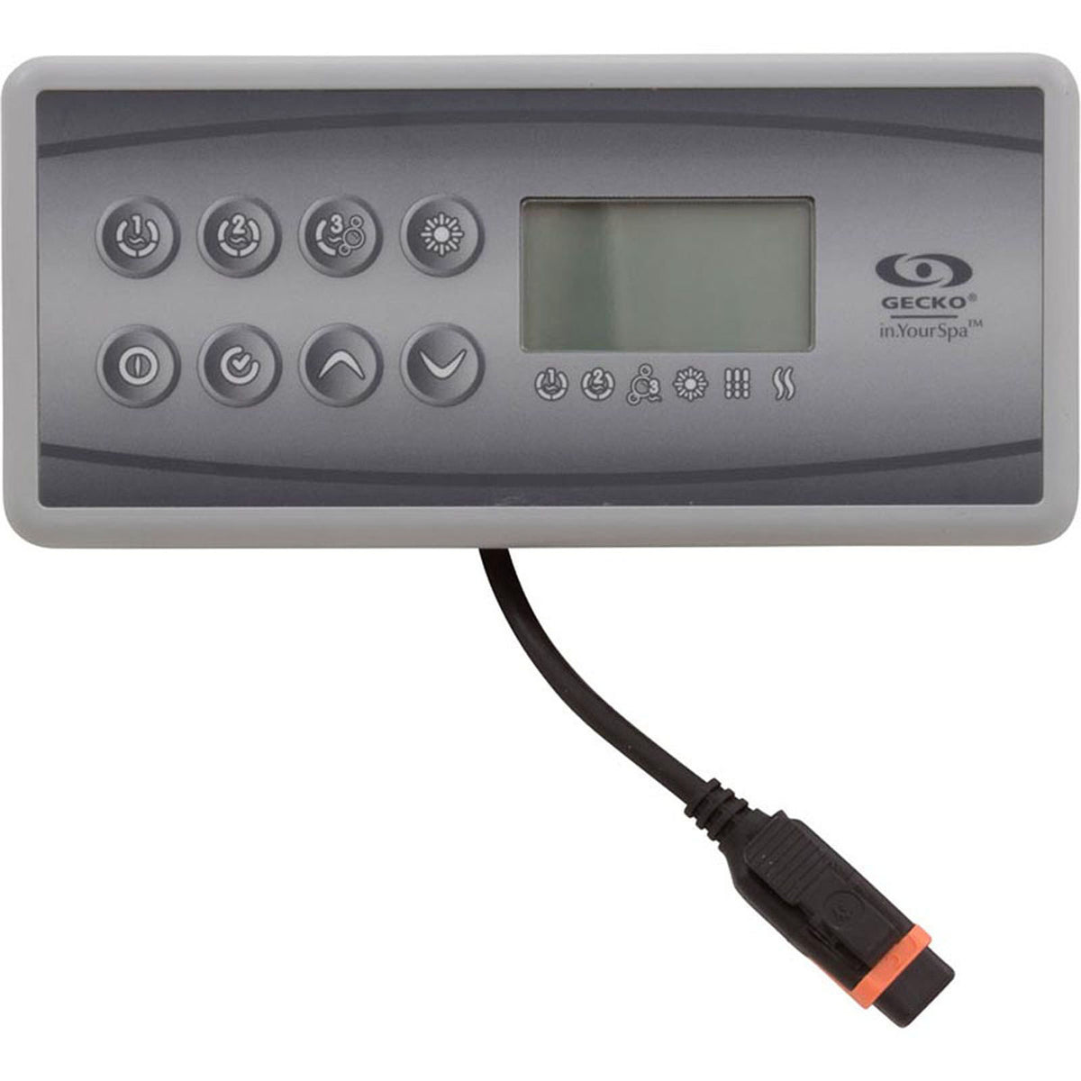 Topside, Gecko in.k8, 8 Button, 3 Output, LCD, w/Overlay