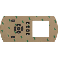 Overlay, Gecko in.k600-AE1, 11 Button Holes