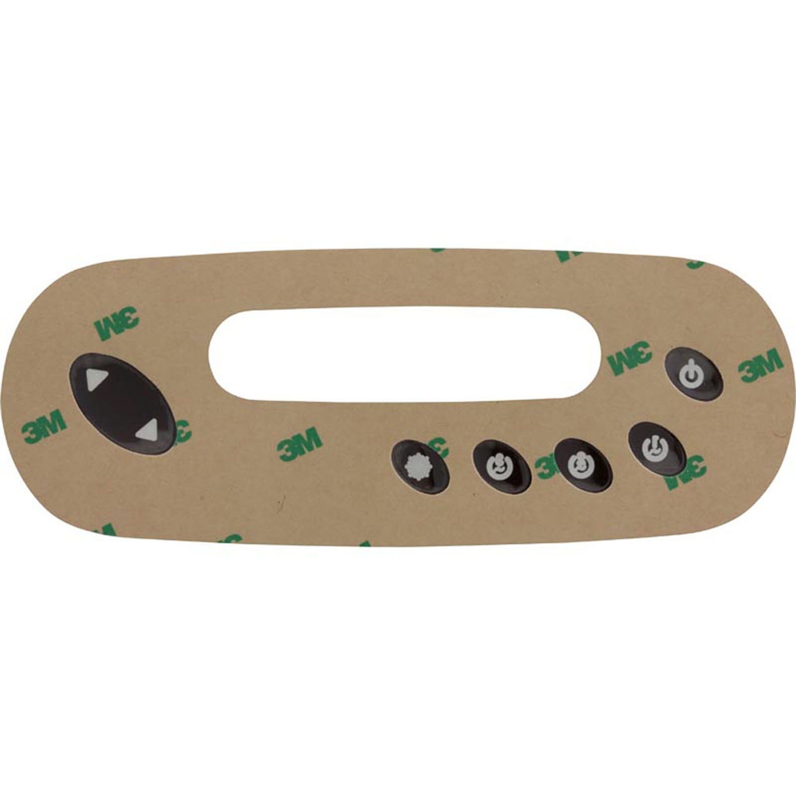 Overlay, Gecko in.k450 7-Button, P1, P2, P3, Lt