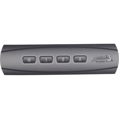 Overlay, Gecko in.k100 Aux, 4 Button Holes