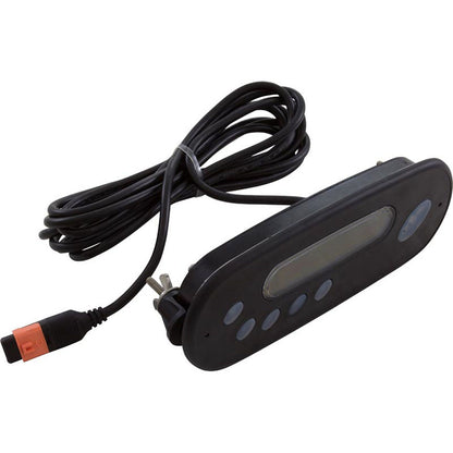 Parte superior, Gecko In.k450, 7 botones, 3 salidas, LCD, sin superposición