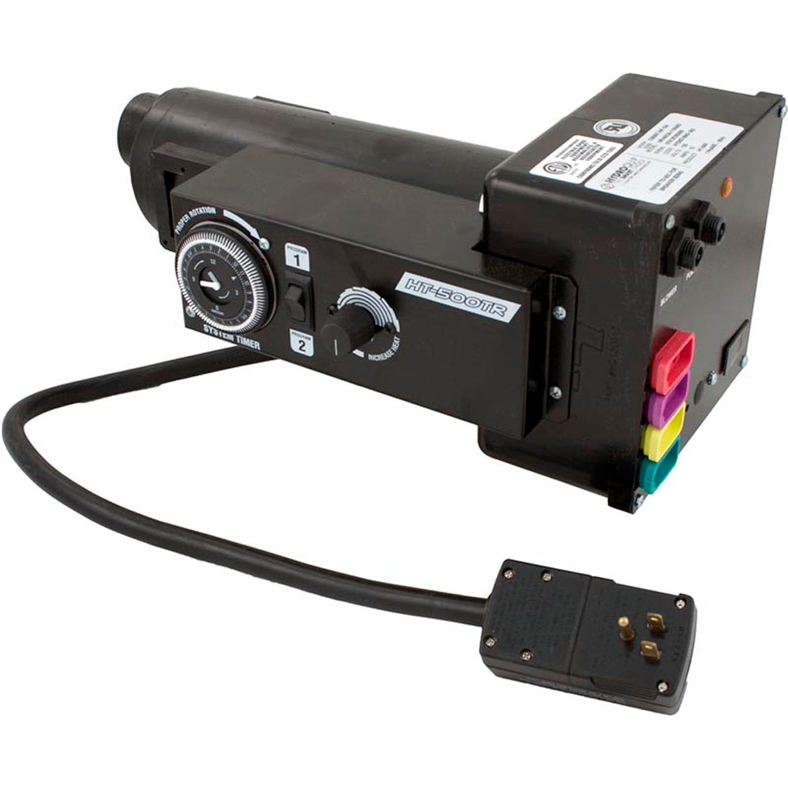Control, Hydro-Quip CS500T-AR, 115v, 15A, w/Timer, Reversed
