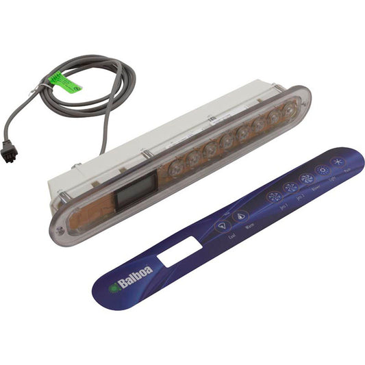 Topside, Hydro-Quip-BWG ML550, LCD, 7 boutons, 2 jets, noir, cordon de 7 pieds