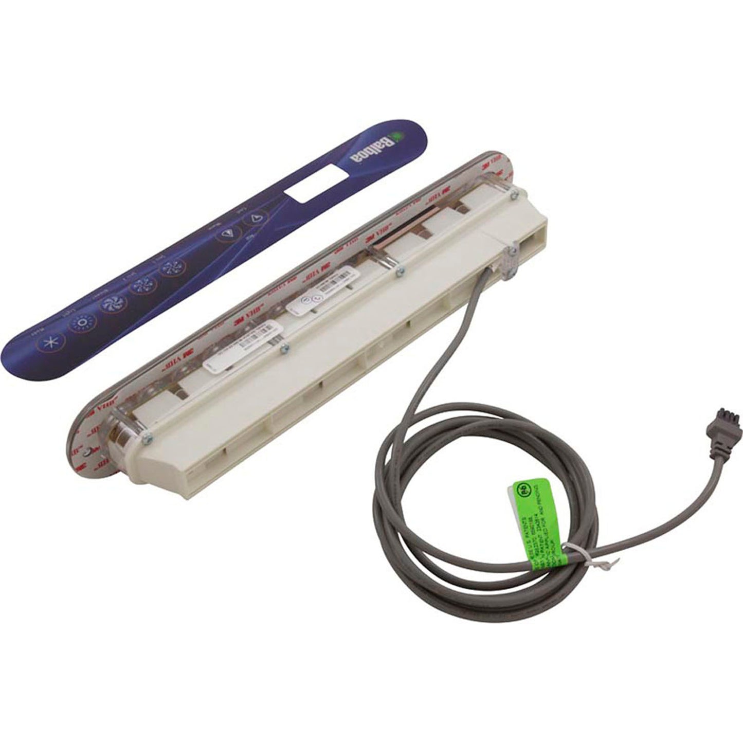 Topside, Hydro-Quip-BWG ML550, LCD, 7 Button, 2 Jet, Bl, 7ft Cord