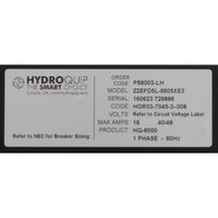 Control, Hydro-Quip PS6003-LH, P1, P2, Bl, Oz, Lt, LH, 115v/230v