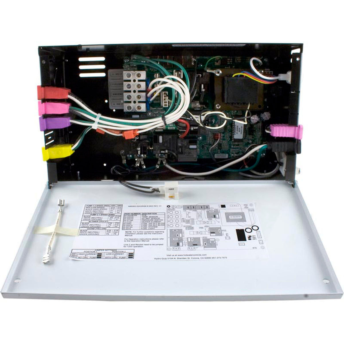 Control, Hydro-Quip PS6503HS30, P1, P2, Bl, Oz, Lt, 4.0kw Eco 3