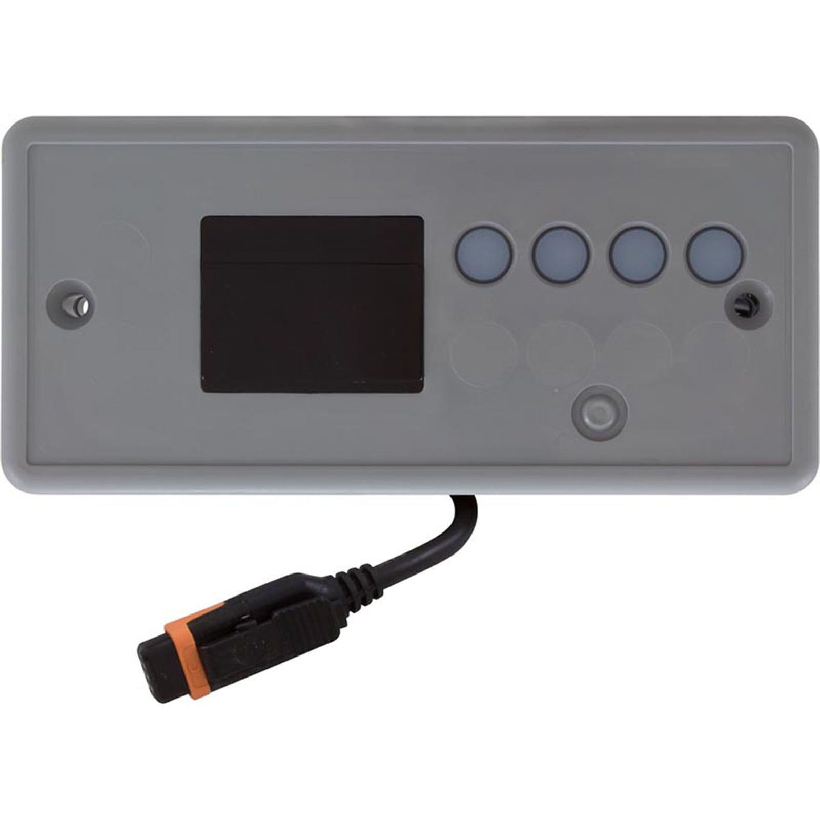 Topside, Gecko in.k19, 4 Button, 1 Pump, LED, w/o Overlay