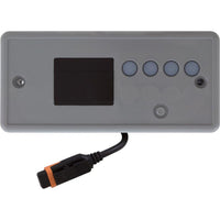Topside, Gecko in.k19, 4 Button, 1 Pump, LED, w/o Overlay