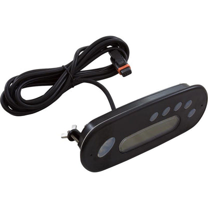 Parte superior, HQ-Gecko in.k450, 7 botones, 3 salidas, LCD, sin superposición