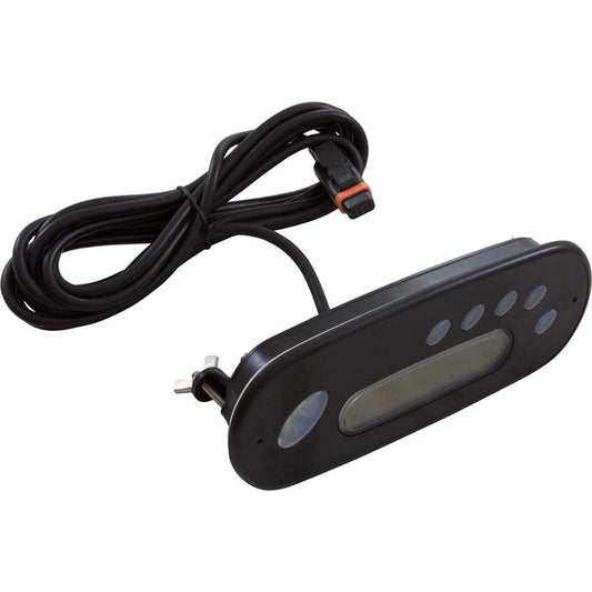 Parte superior, HQ-Gecko in.k450, 7 botones, 3 salidas, LCD, sin superposición