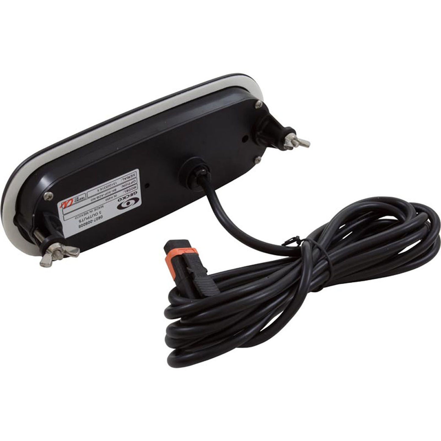 Parte superior, HQ-Gecko in.k450, 7 botones, 3 salidas, LCD, sin superposición