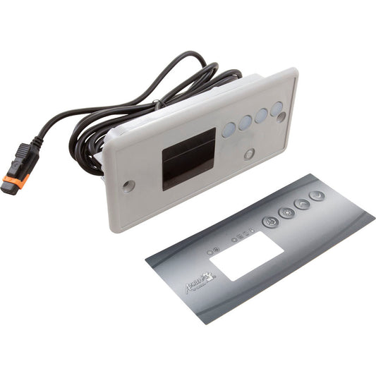 Parte superior, Hydro-Quip In.k19, 4 botones, 1 bomba, LED