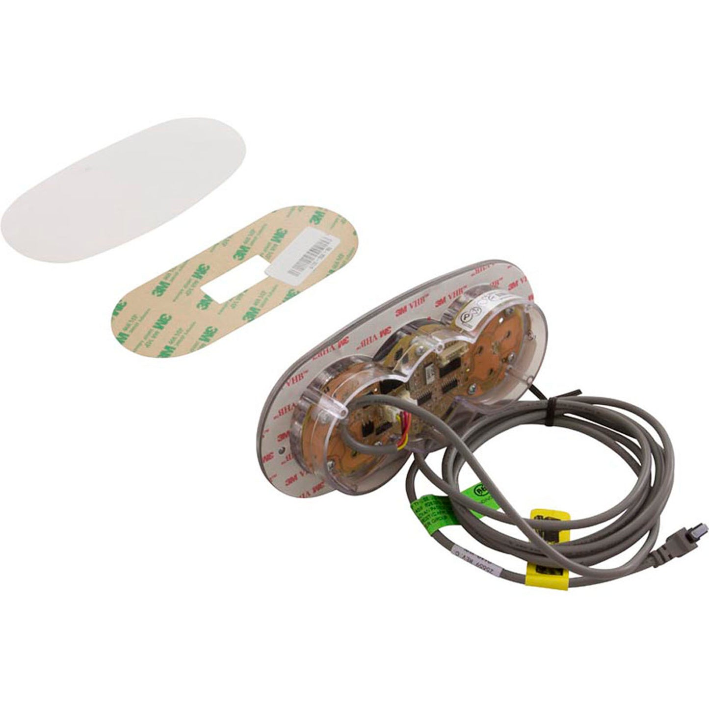 Parte superior, Hydro-Quip TP600, P1, Aux, Flip, Lt, Temp, LCD