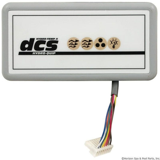 Parte superior, control auxiliar Hydro-Quip, P1, P2, Lt, auxiliar, cable de 25 pies