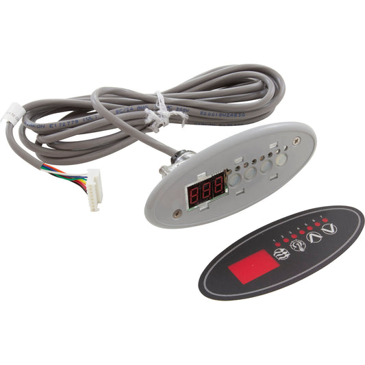 Topside, HQ Eco 1, 4 boutons, petit ovale, sans étiquette, cordon de 10 pieds