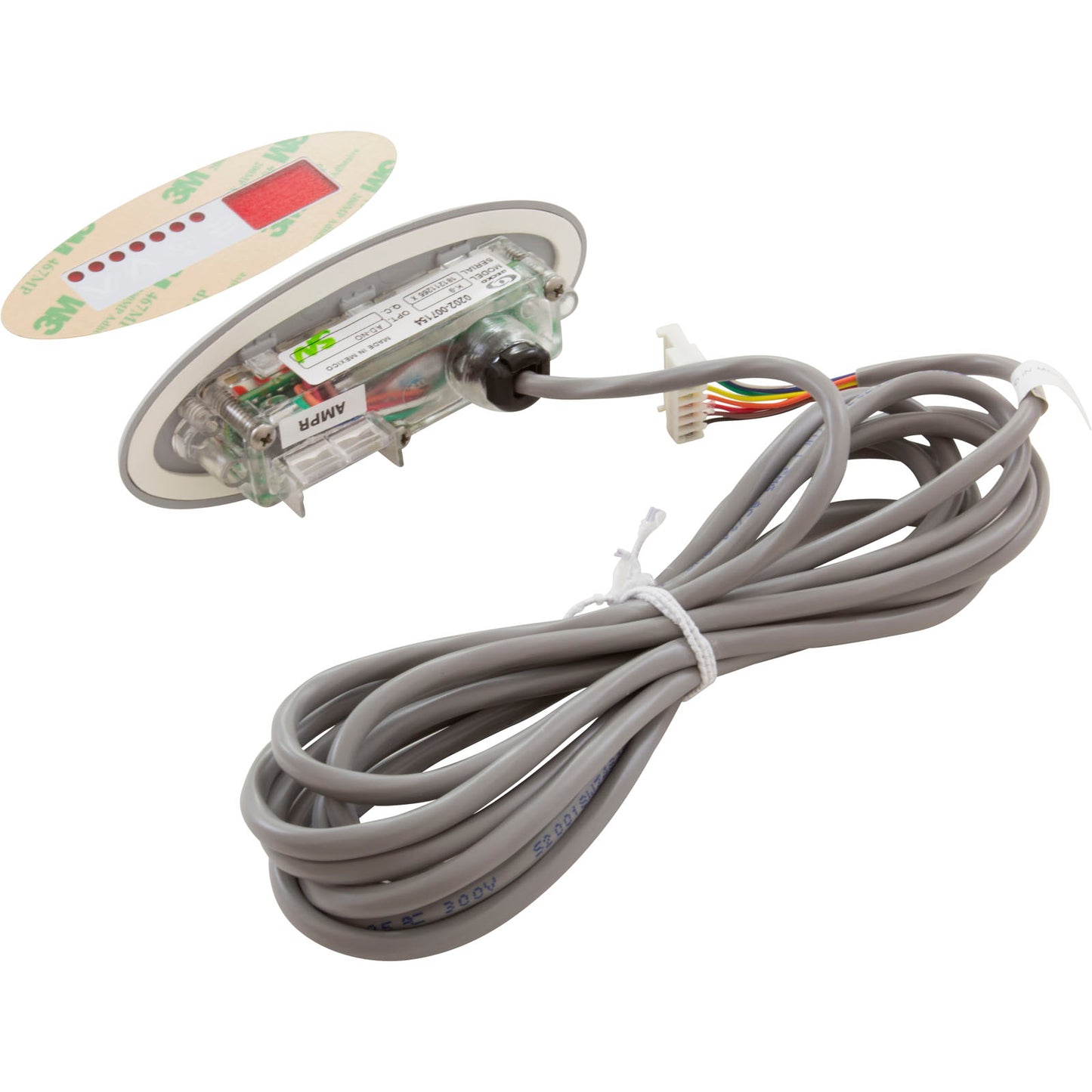 Topside, H-Q Eco 1, 4 Button, Sm Oval, w/o Label, 10ft Cord