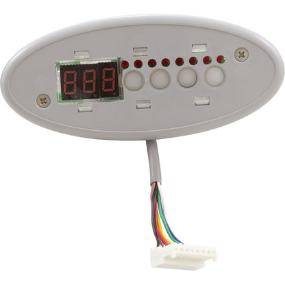 Topside, H-Q Eco 1, 4 Button, Sm Oval, w/o Label, 10ft Cord