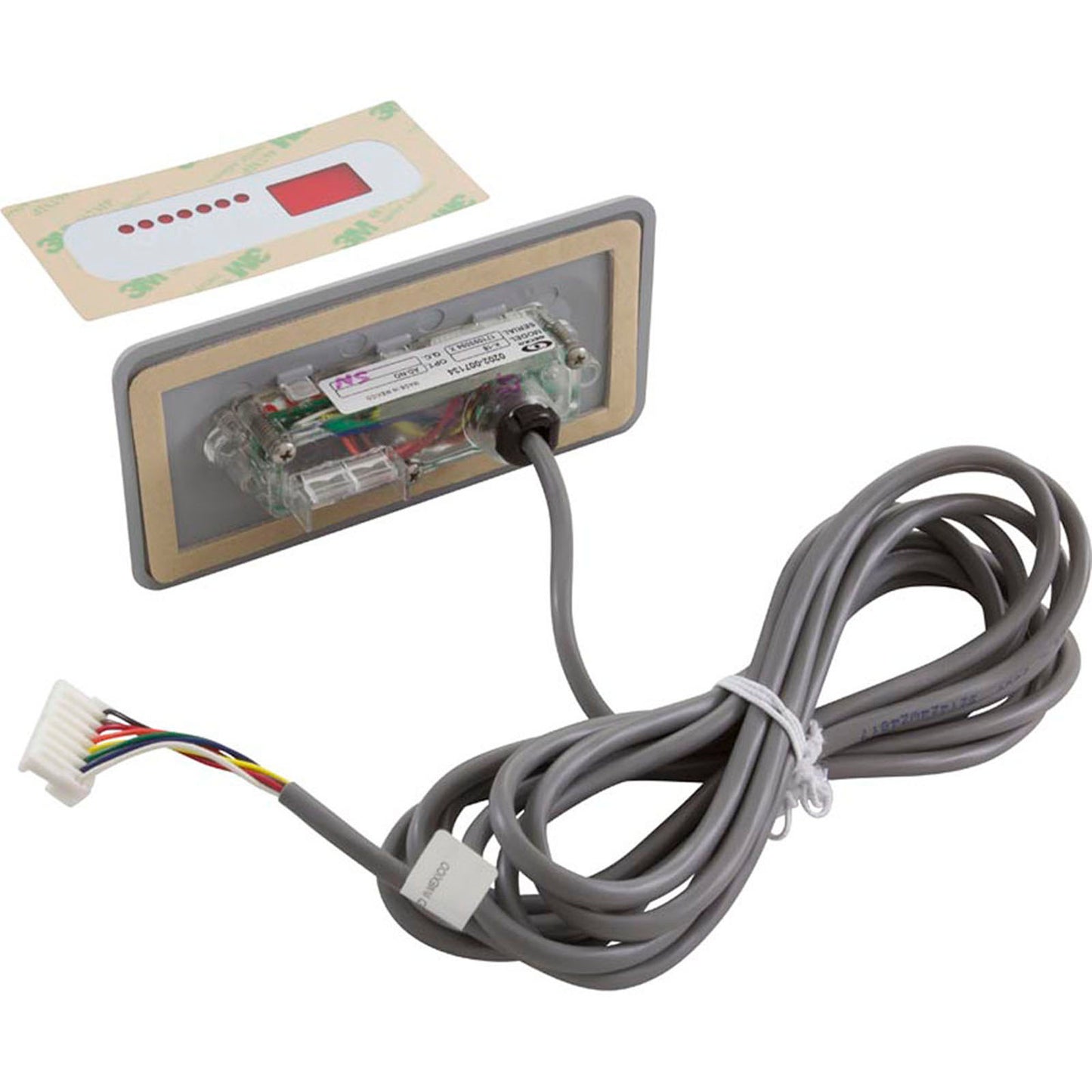 Parte superior, Hydro-Quip Eco 5, 4 botones, P1, Lt, Sm Rec, cable de 10 pies