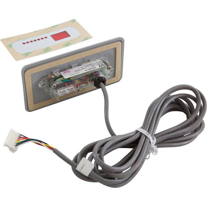 Parte superior, Hydro-Quip Eco 5, 4 botones, P1, Lt, Sm Rec, cable de 10 pies