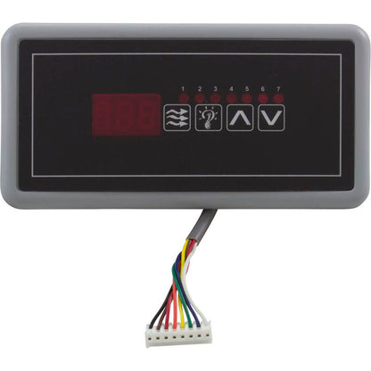 Parte superior, Hydro-Quip Eco 5, 4 botones, P1, Lt, Sm Rec, cable de 10 pies