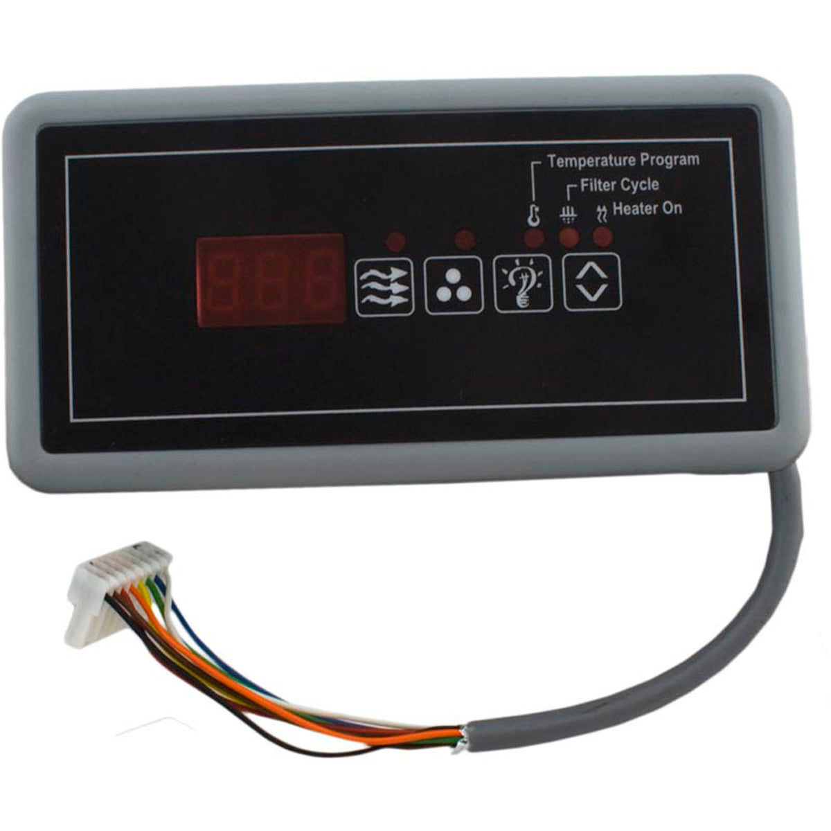 Topside, Hydro-Quip Eco 6, 4Button, P1, Lt, Aux, Sm Rec, 25ft Cord