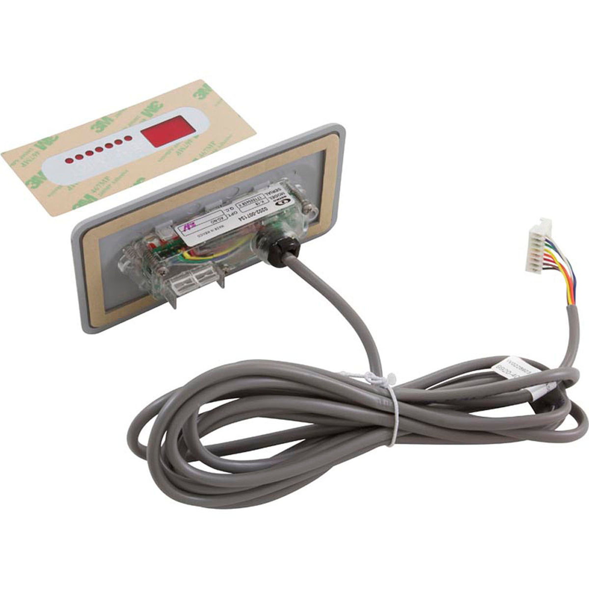 Topside, Hydro-Quip Eco 6, 4Button, P1, Lt, Aux, Sm Rec, 10ft Cord