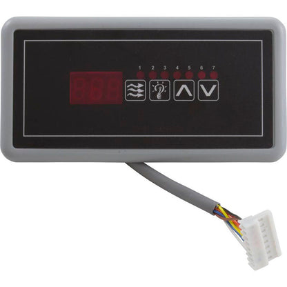 Parte superior, Hydro-Quip Eco 5, 4 botones, P1, Lt, Sm Rec, cable de 25 pies