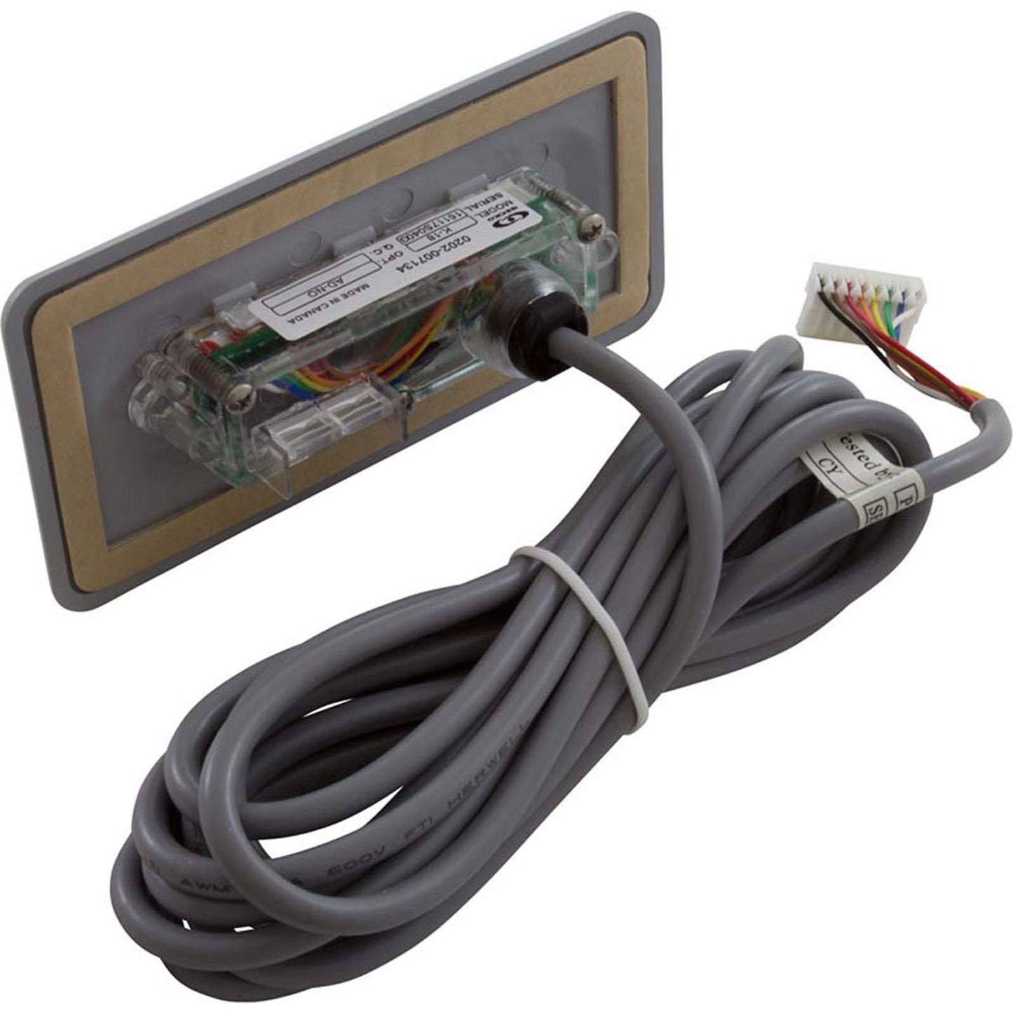 Parte superior, HQ Eco 5, 4 botones, pequeña grabación, cable de 10 pies, sin superposición