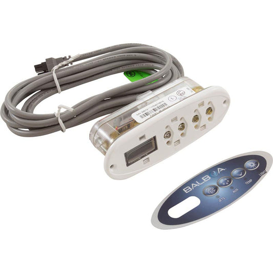 Topside, HQ-BWG ML200, 4 Button, Jets, Aux, Temp, Light, Molex