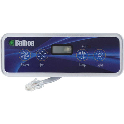 Parte superior, Hydro-Quip Eco 401, P1/Bl/Lt/Temp, Rectángulo, 7 pies, LCD