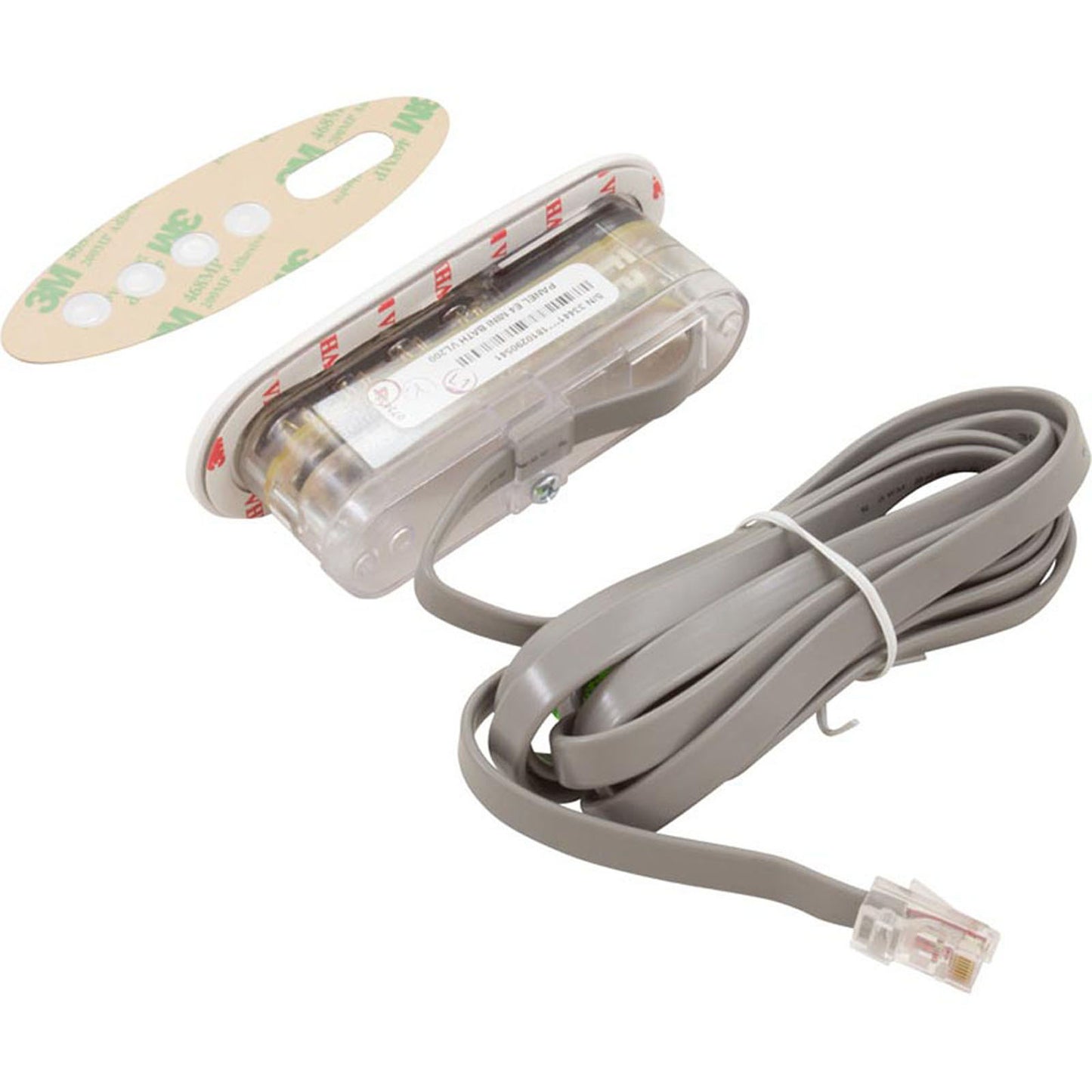 Topside, HQ-BWG VL200, 4 boutons, Bl, P1, Temp, Lt, LCD, avec superposition