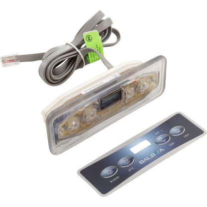 Topside, HQ-BWG VL401, 4-Button, Bl, P1, Temp, Lt, LCD, w/ Overlay