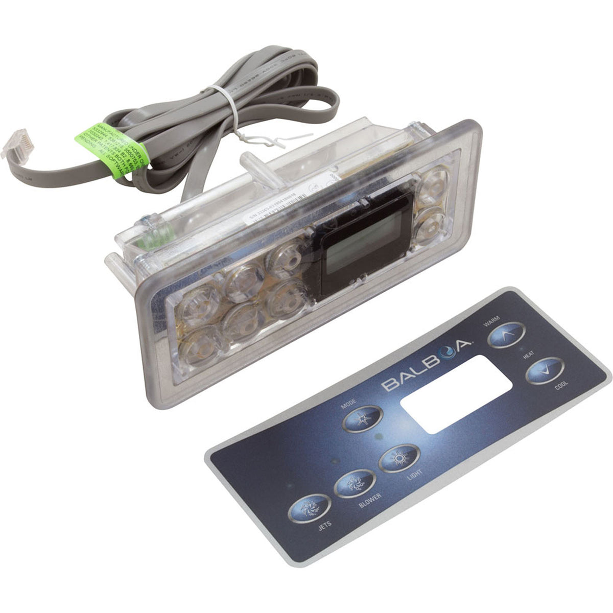 Topside, HQ VL701S, 6-Button, P1, Bl, LCD, w/ Overlay