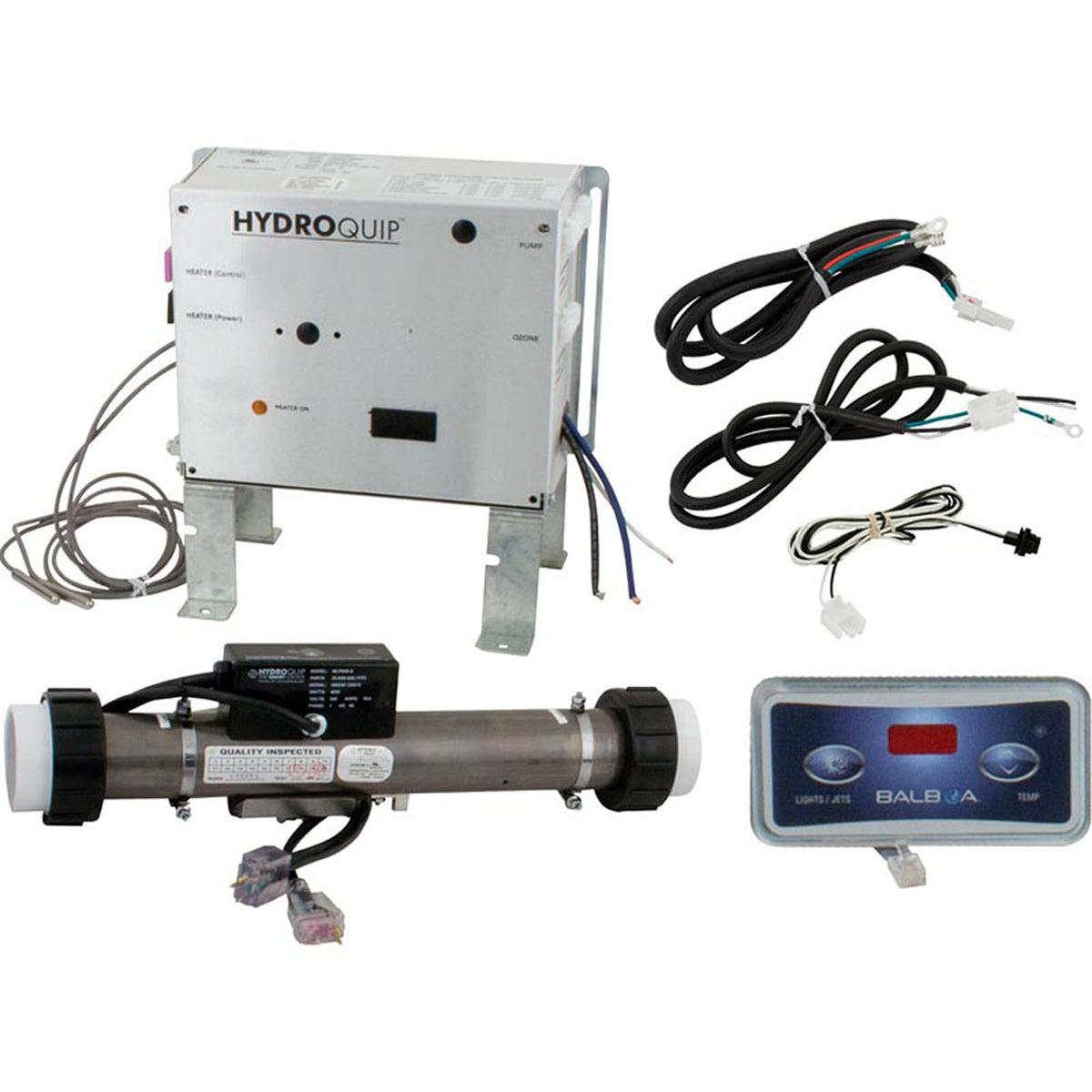 Control, Hydro-Quip Silver-B, 115v/230v, 4.0kwSlide, w/Topside