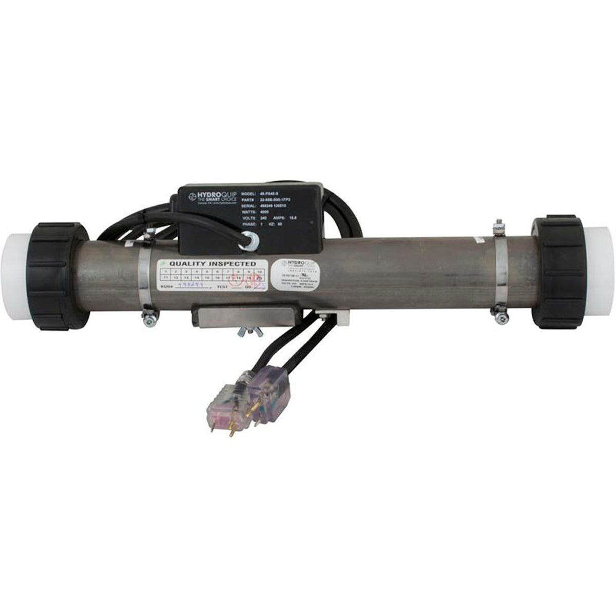 Control, Hydro-Quip Silver-B, 115v/230v, 4.0kwSlide, w/Topside