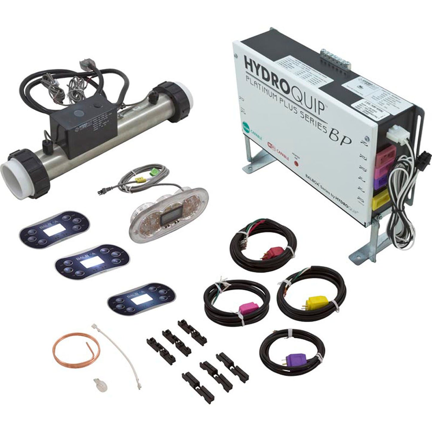 Contrôle, Hydro-Quip PS6703BP-HS60, P1, P2, Bl, Oz, Lt, 5,5 kW, TP600